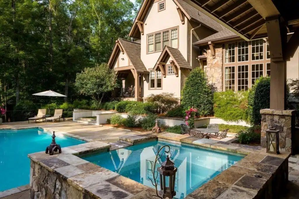 A custom home built by Bost Custom Homes