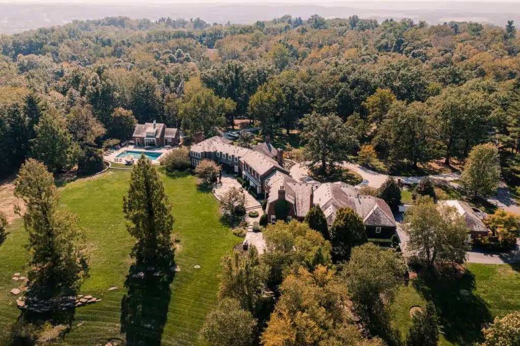 A custom home built by Dallman & Bohl