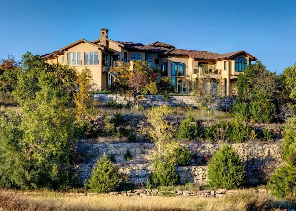 A custom home built by Evan Talan Homes