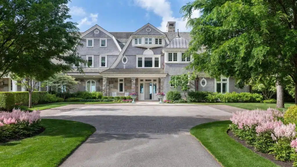 A custom home built by KVC Builders