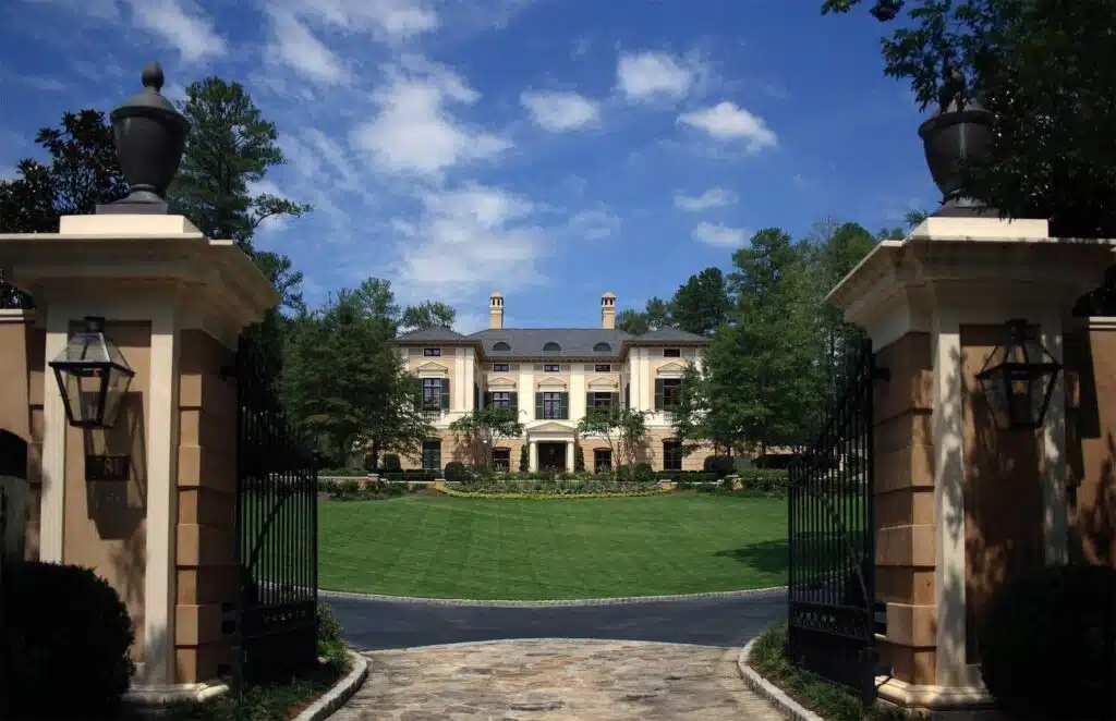 A custom home built by The Berndsen Company