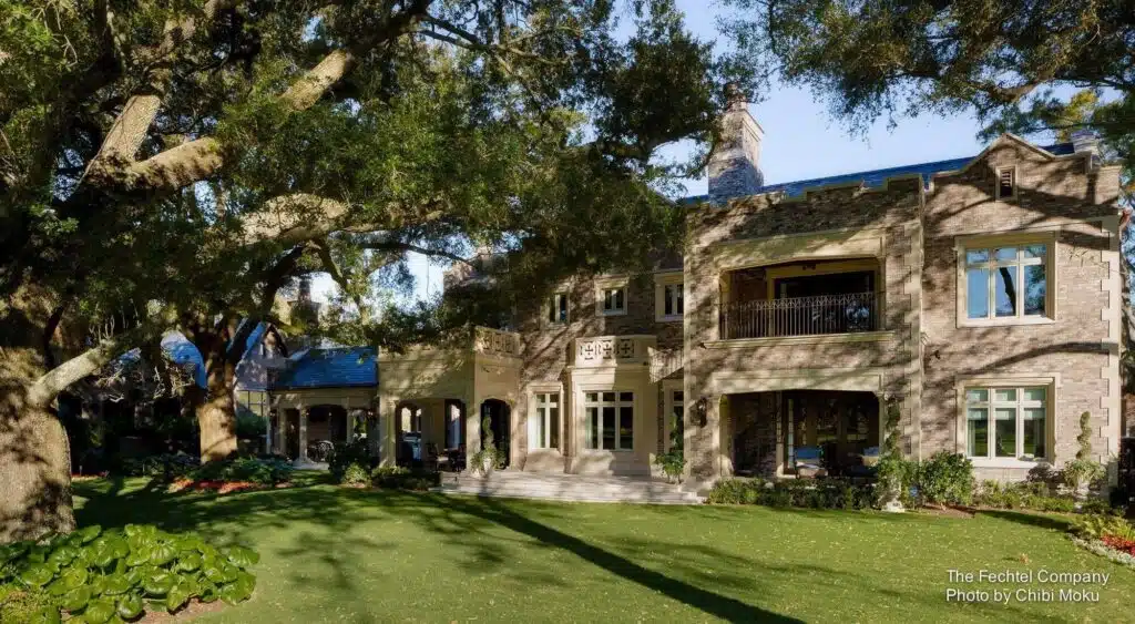 A custom home built by The Fechtel Company